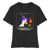“Fireball Goose” Fitted T-Shirt