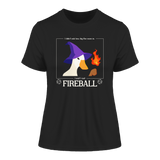“Fireball Goose” Fitted T-Shirt