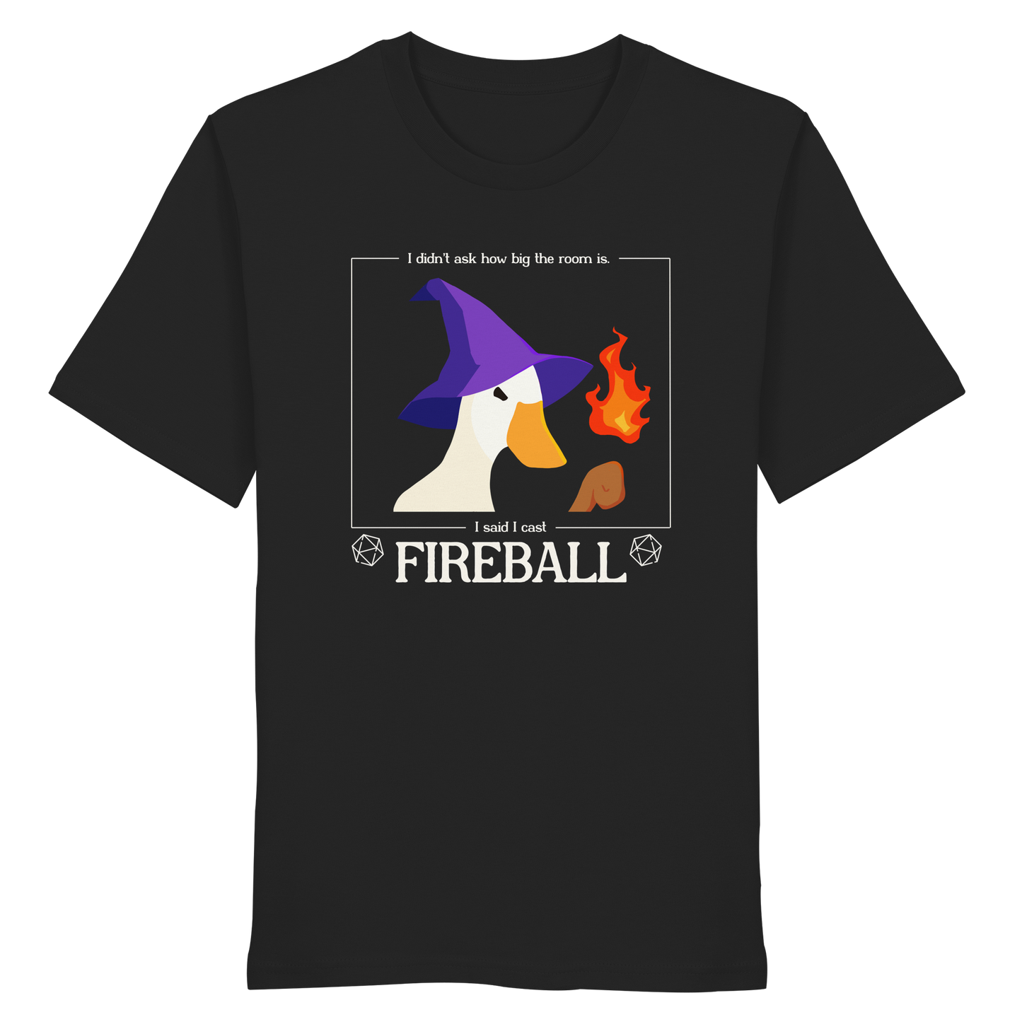 "Fireball Goose" – T-Shirt