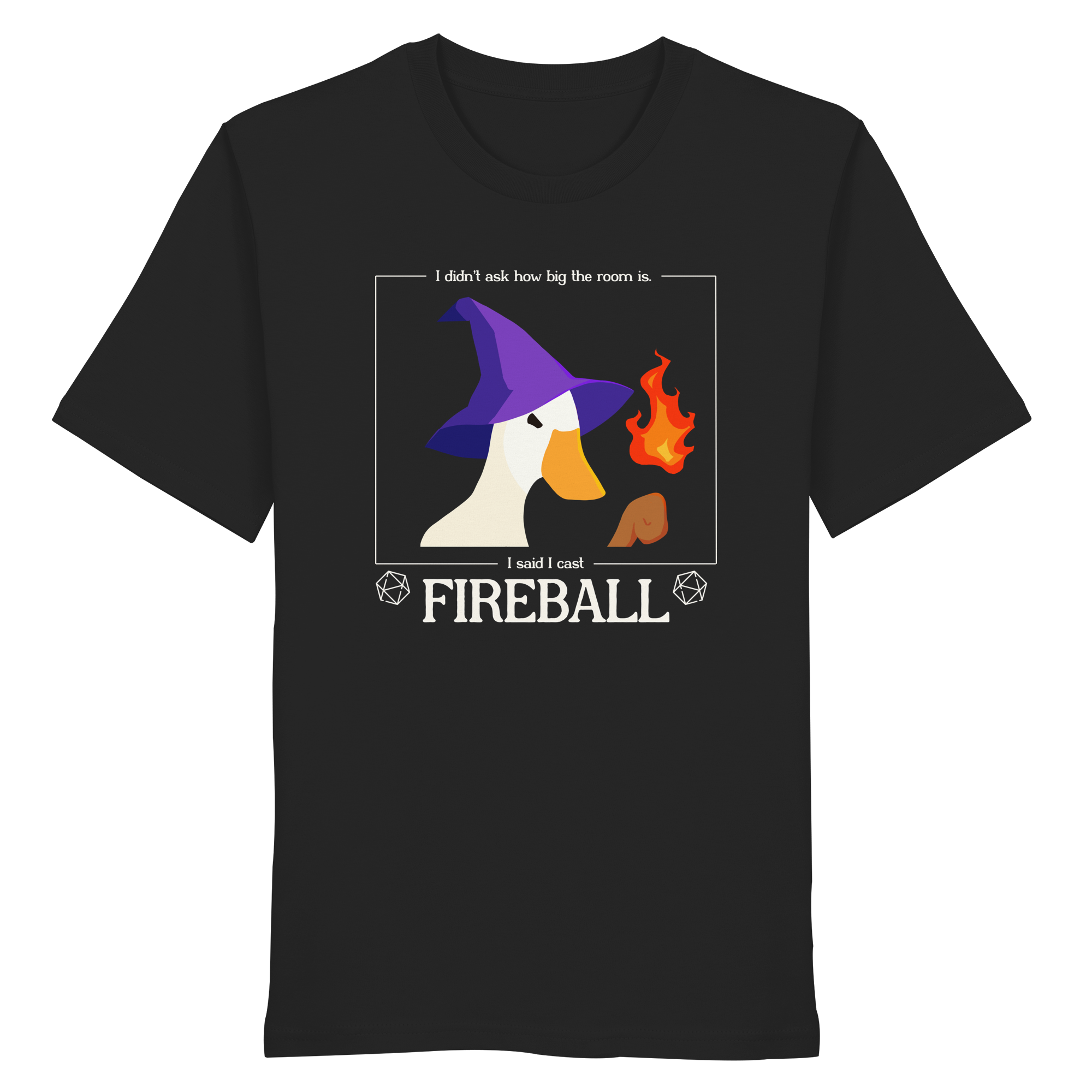 "Fireball Goose" – T-Shirt